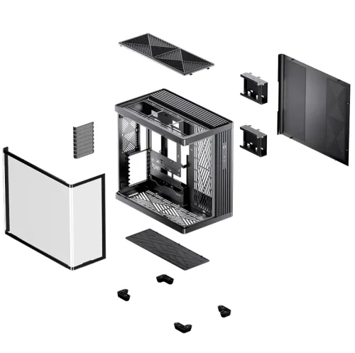 Case PC JONSBO TK-4 Black – ATX| GPU 460mm| AIO 420mm| Kính 4mm